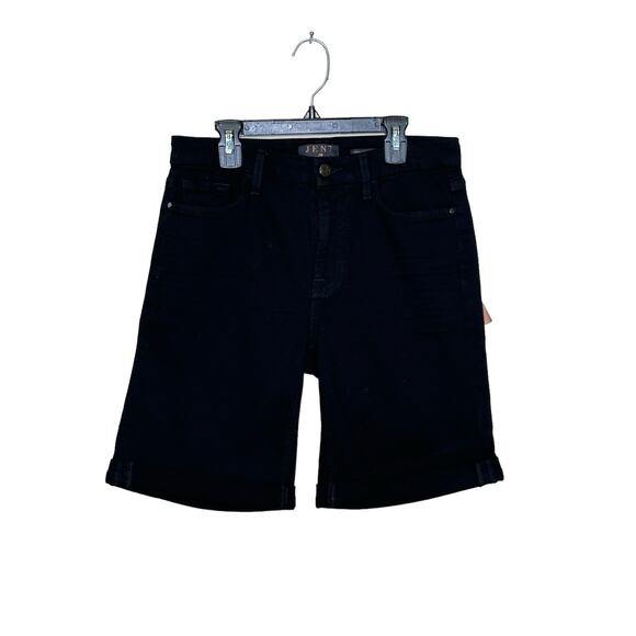 7 for all Mankind black bermuda shorts size 6 - Picture 7 of 10